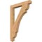 Ekena Millwork Olympic Arts & Crafts Smooth Bracket, Western Red Cedar, 3 1/2"W x 30"D x 42"H BKT04X30X42OLY03SWR - alternate 1
